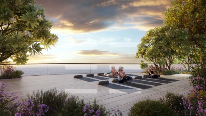yoga terrace