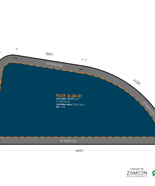 3Zameen Vault Plot map